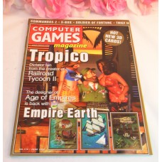 Computer Game Magazine June 2000 Tropico Age Of Empires Commandos 2 XBox ThiefII